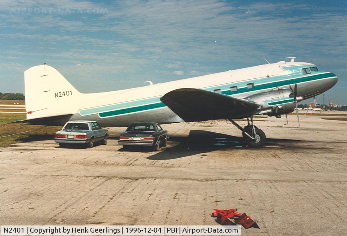 N2401, 1944 Douglas DC-3-G202A C/N 26263, Missionary Flights International