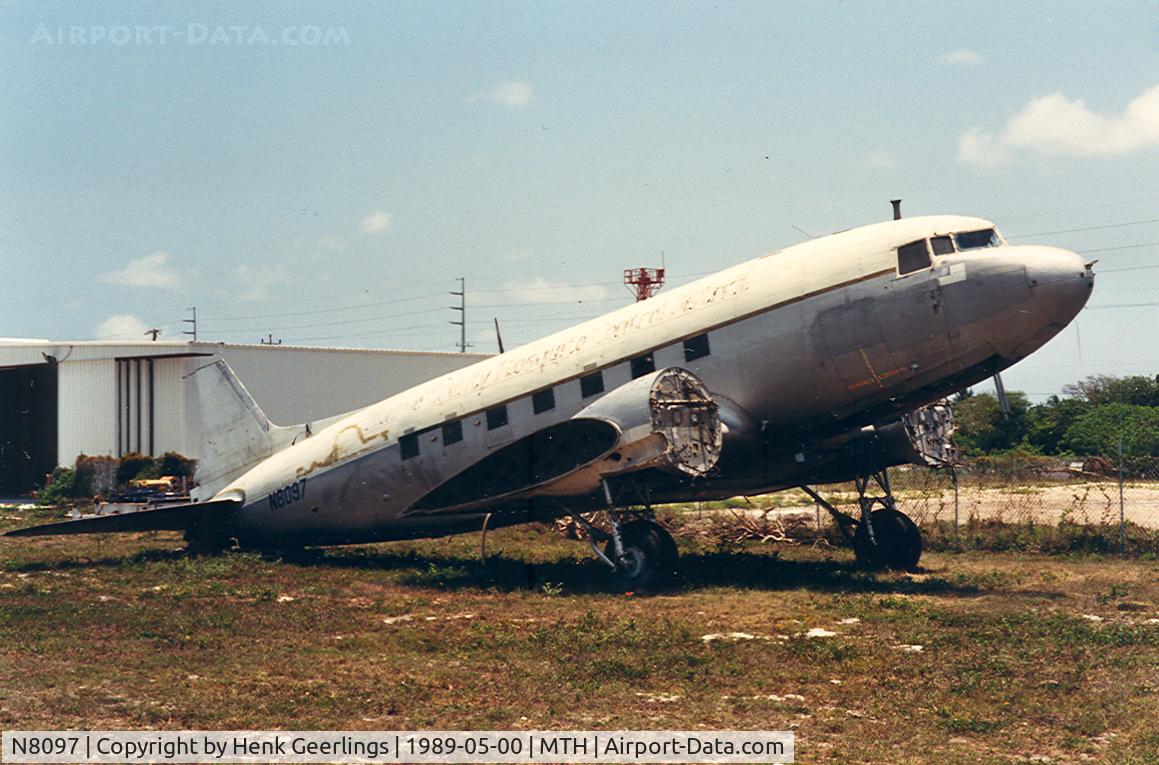 N8097, Douglas DC3C C/N 34354, Monroe Mosquito Contro - Key West