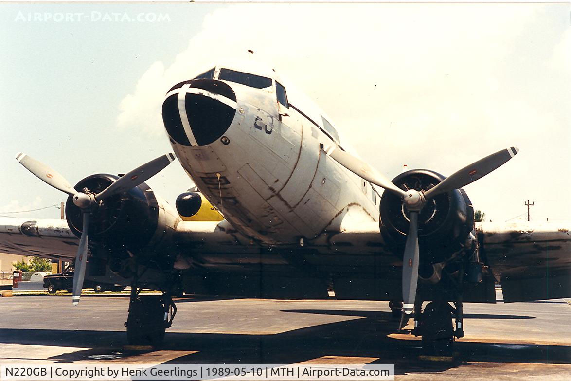 N220GB, 1942 Douglas DC3C 1830-94 C/N 4438, Monroe Mosquito Control District