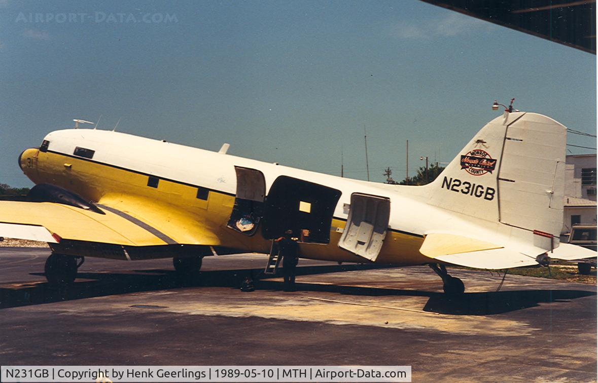 N231GB, 1944 Douglas R4D-6 (C-47B-DK) 1830-94 C/N 26108 (14663), Monroe Mosquito Control District