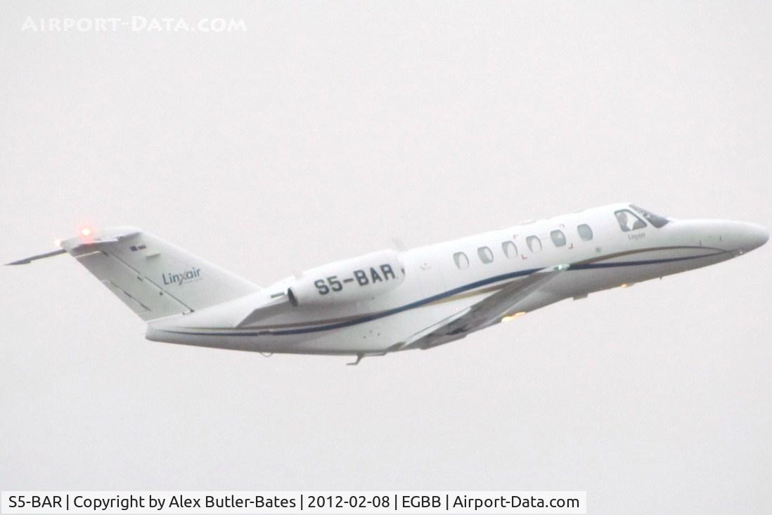 S5-BAR, Cessna 525A CitationJet CJ2+ C/N 525A-0423, 