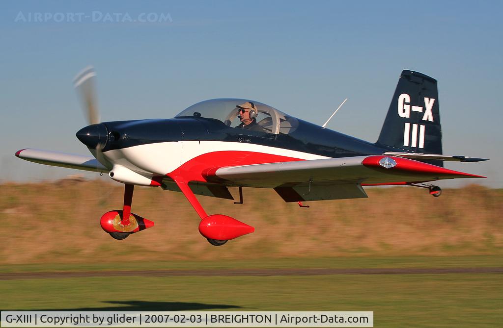 G-XIII, 2005 Vans RV-7 C/N PFA 323-14165, Nice livery