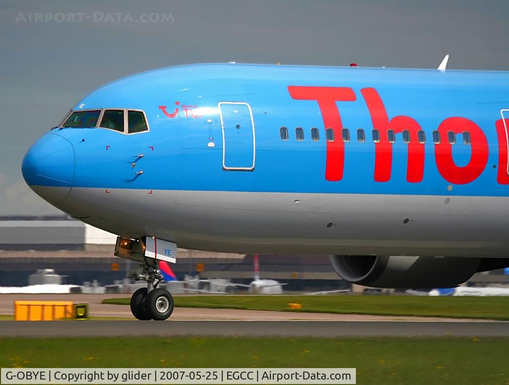 G-OBYE, 1998 Boeing 767-304/ER C/N 28979, Take off run!
