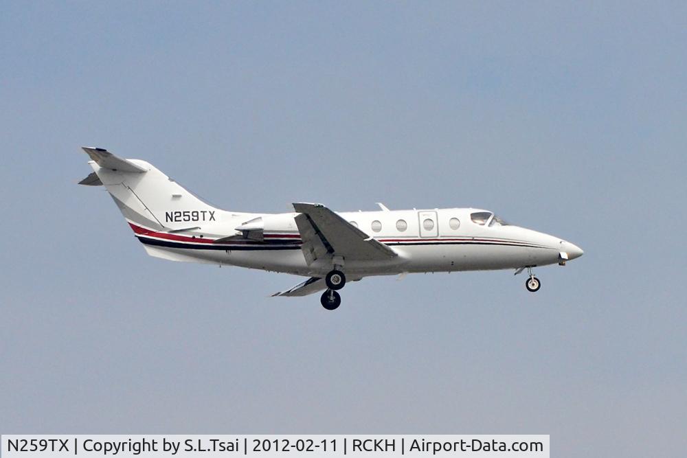 N259TX, 2005 Raytheon Beechjet 400A C/N RK-410, first see at kaohsiung