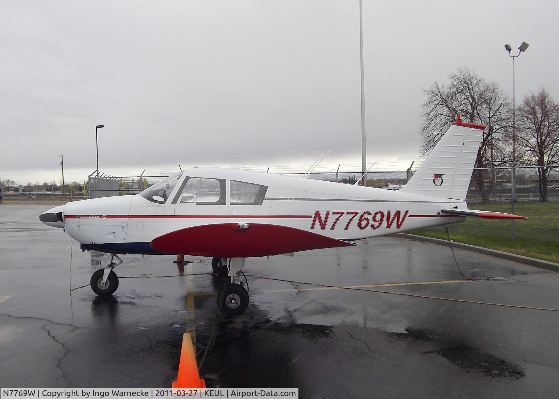 N7769W, 1964 Piper PA-28-180 C/N 28-1770, Piper PA-28-180 Cherokee C at Caldwell Industrial airport, Caldwell ID