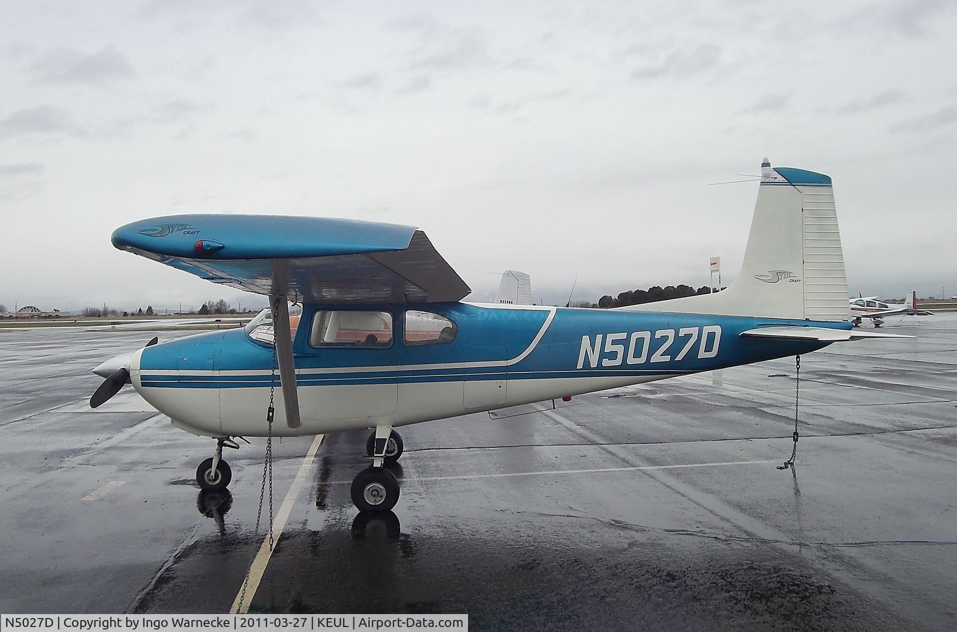 N5027D, 1958 Cessna 182A Skylane C/N 51127, Cessna 182A Skylane at Caldwell Industrial airport, Caldwell ID