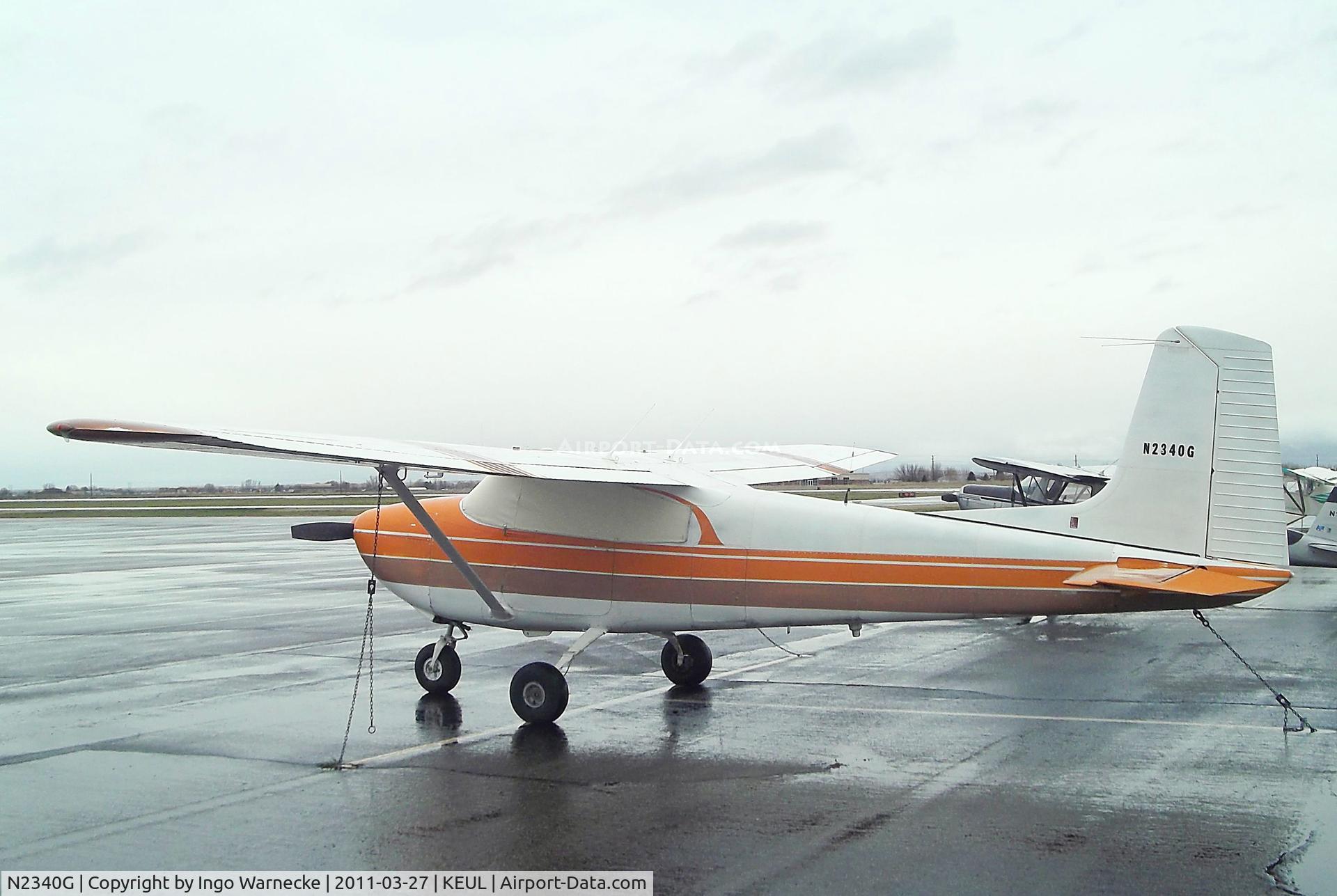 N2340G, 1959 Cessna 182B Skylane C/N 51640, Cessna 182B Skylane at Caldwell Industrial airport, Caldwell ID