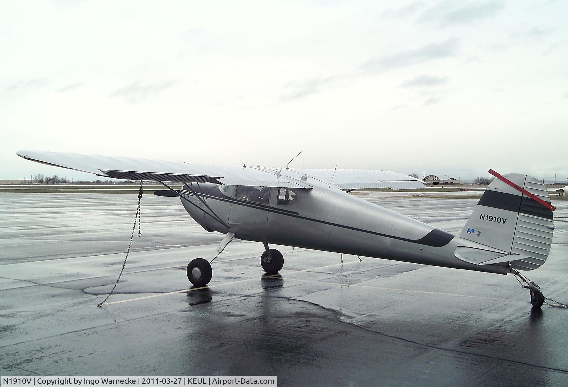 N1910V, 1947 Cessna 140 C/N 14103, Cessna 140 at Caldwell Industrial airport, Caldwell ID
