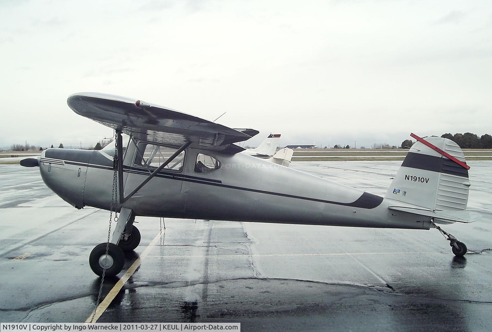 N1910V, 1947 Cessna 140 C/N 14103, Cessna 140 at Caldwell Industrial airport, Caldwell ID