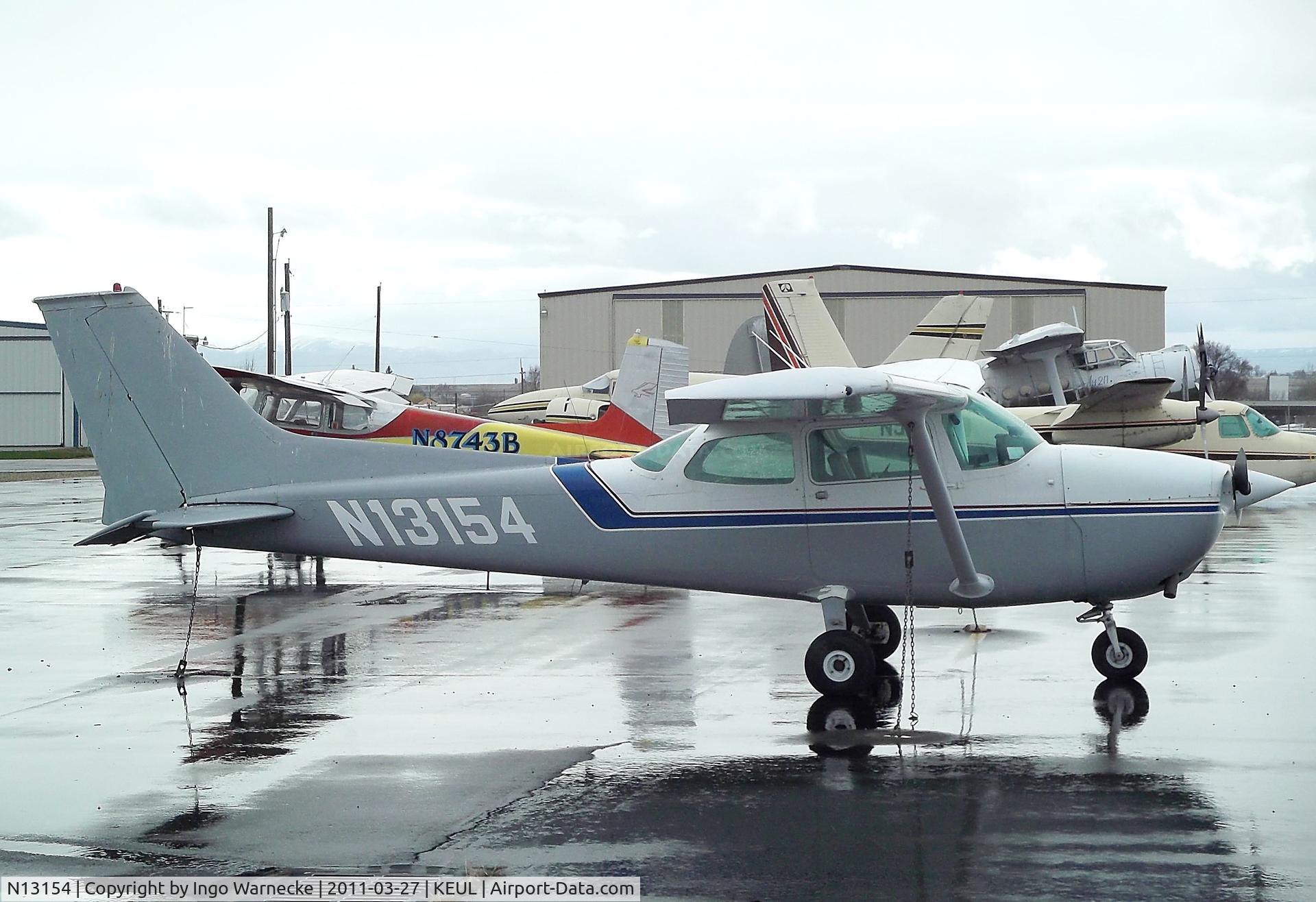 N13154, 1973 Cessna 172M C/N 17262533, Cessna 172M Skyhawk at Caldwell Industrial airport, Caldwell ID