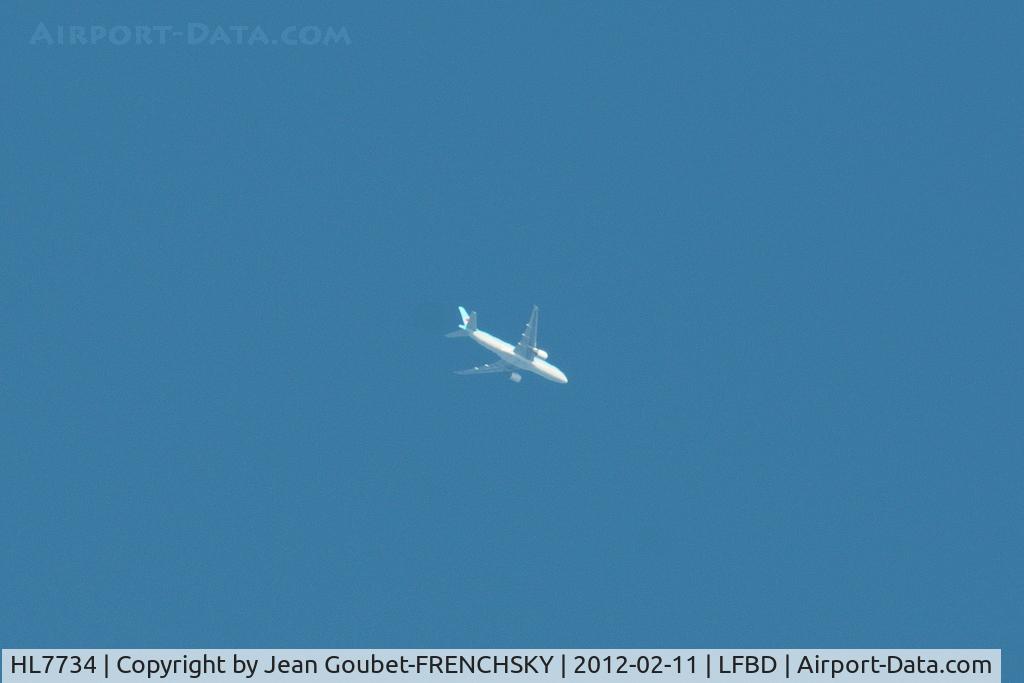 HL7734, 2008 Boeing 777-2B5/ER C/N 34207, KAL926 MADRID/AMSTERDAM level 360