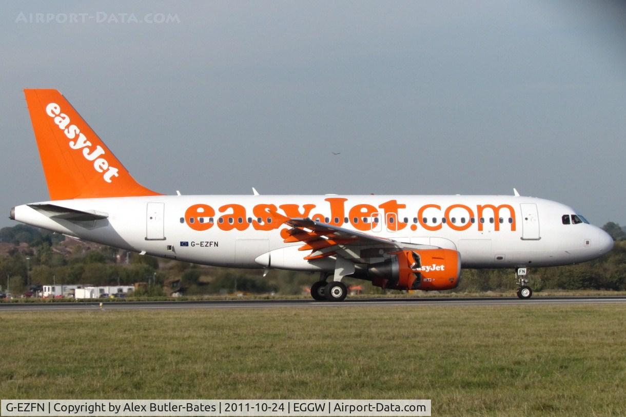 G-EZFN, 2009 Airbus A319-111 C/N 4076, 