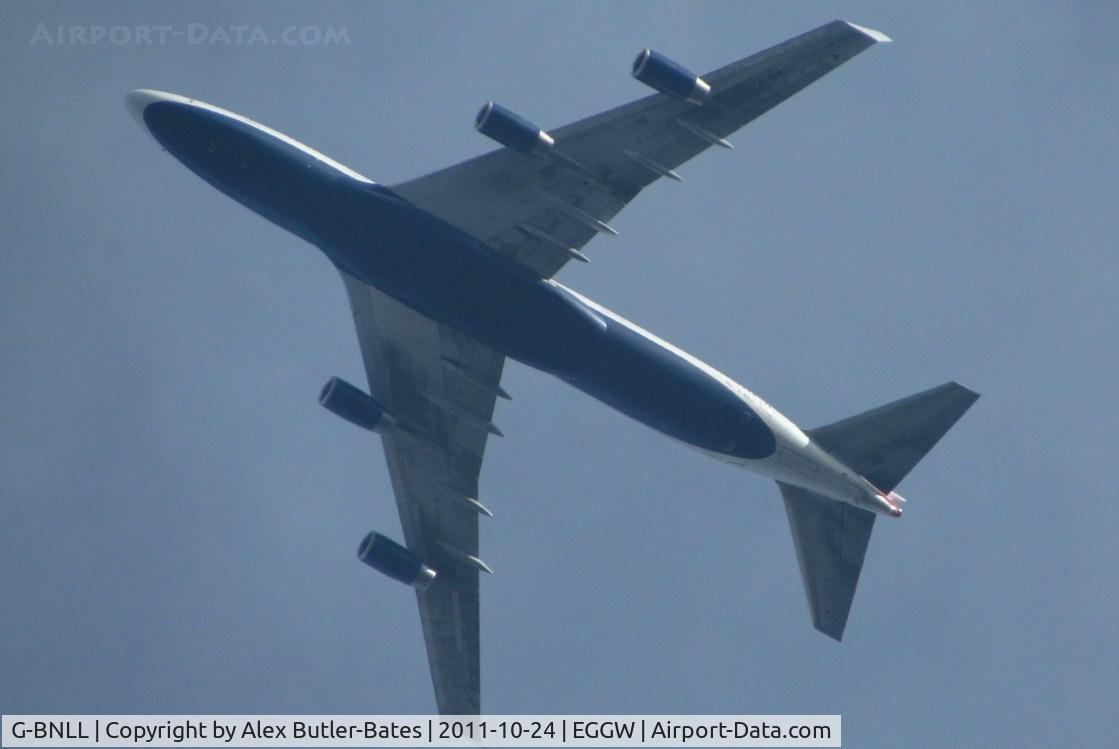 G-BNLL, 1990 Boeing 747-436 C/N 24054, OTT Inbound LHR