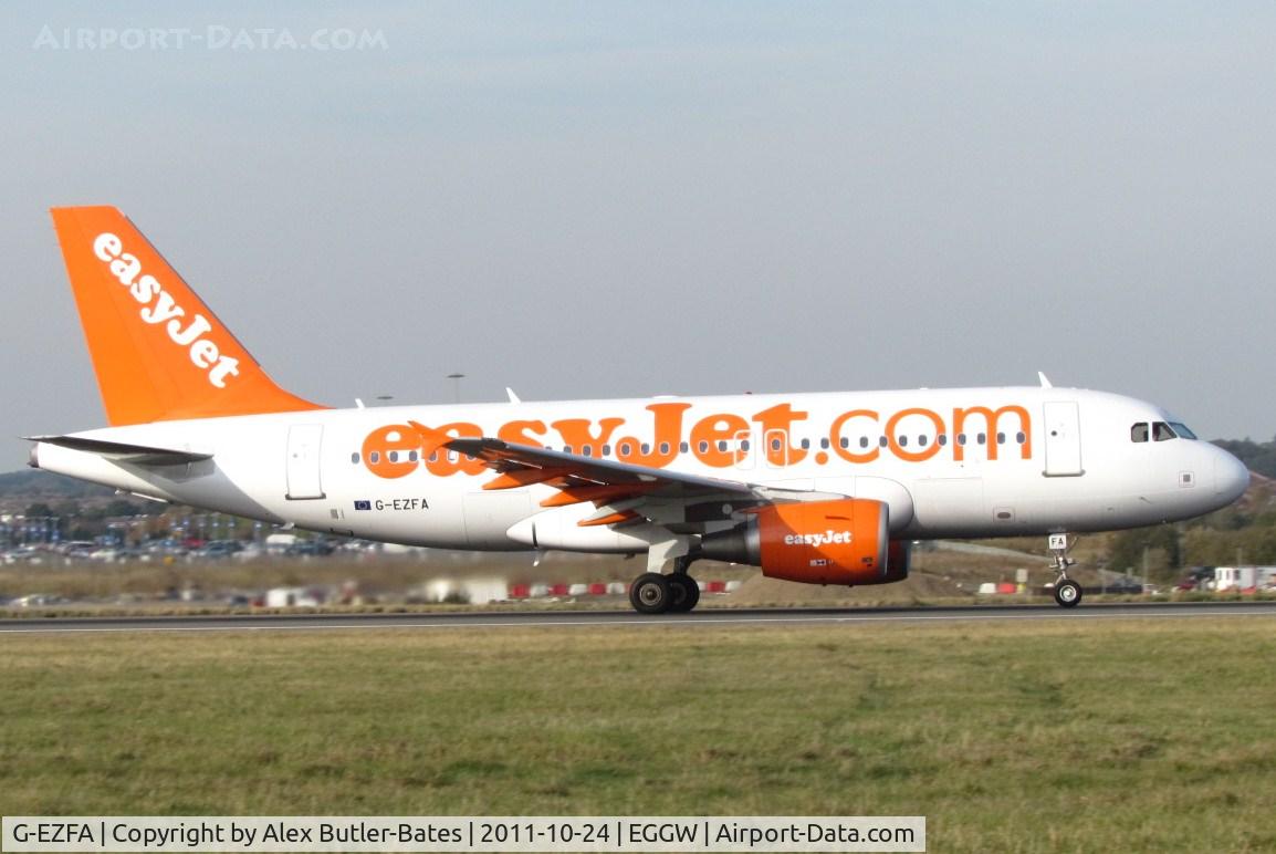 G-EZFA, 2009 Airbus A319-111 C/N 3788, 