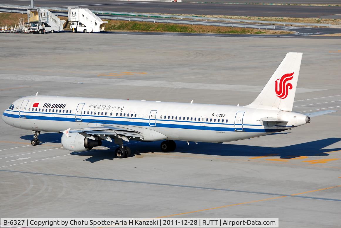 B-6327, 2007 Airbus A321-211 C/N 3307, NikonD40+TAMRON SP AF 70-200mm F/2.8 Di LD [IF]