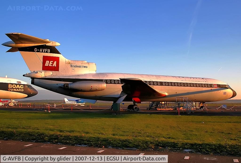 G-AVFB, 1967 Hawker Siddeley HS-121 Trident 2E C/N 2141, Former BEA workhorse!!