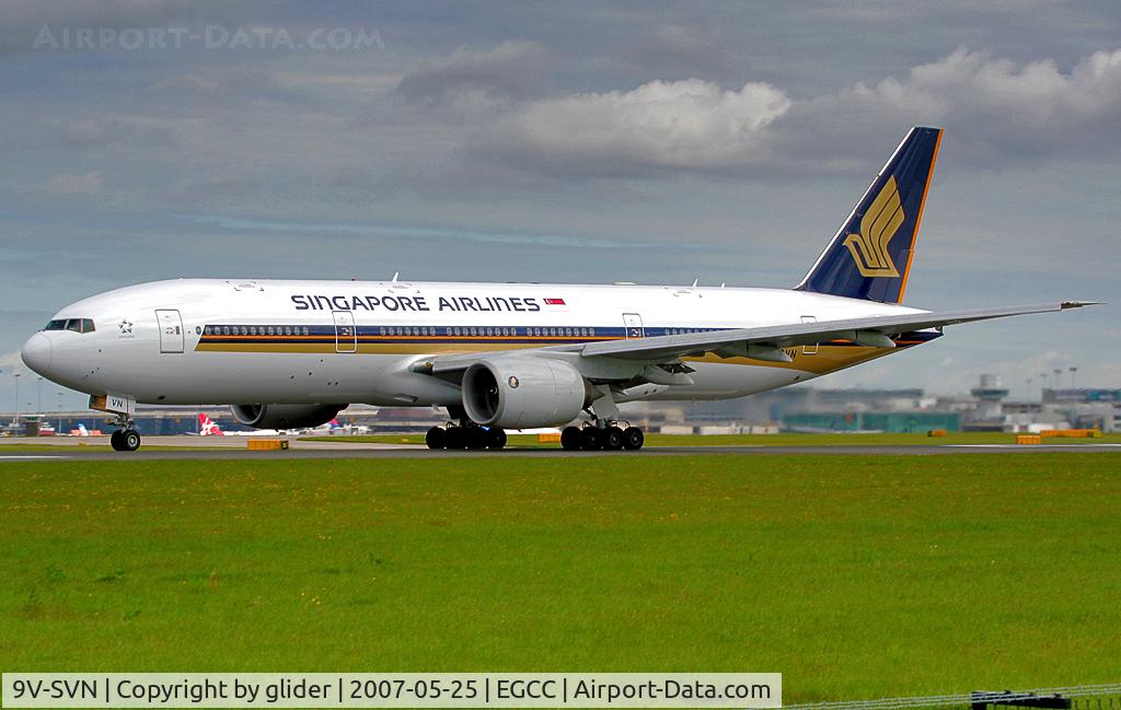 9V-SVN, 2003 Boeing 777-212/ER C/N 30873, Starting it's take off run