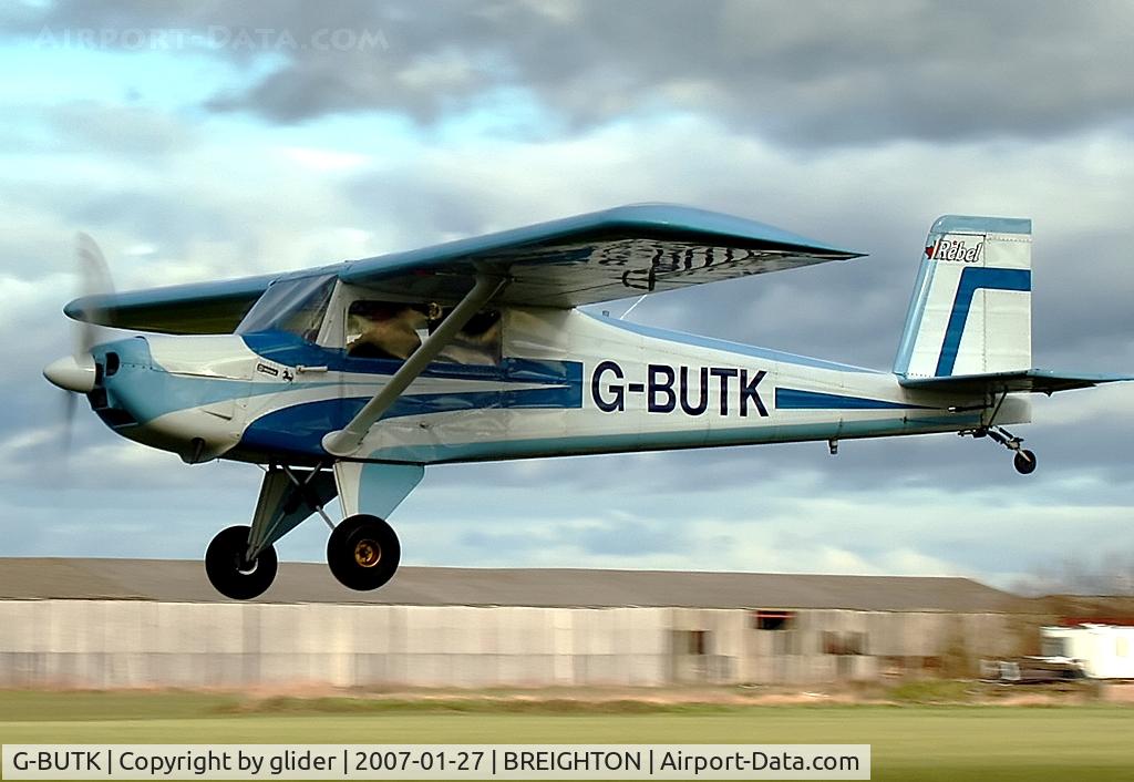 G-BUTK, 1993 Murphy Rebel C/N PFA 232-12091, Departure