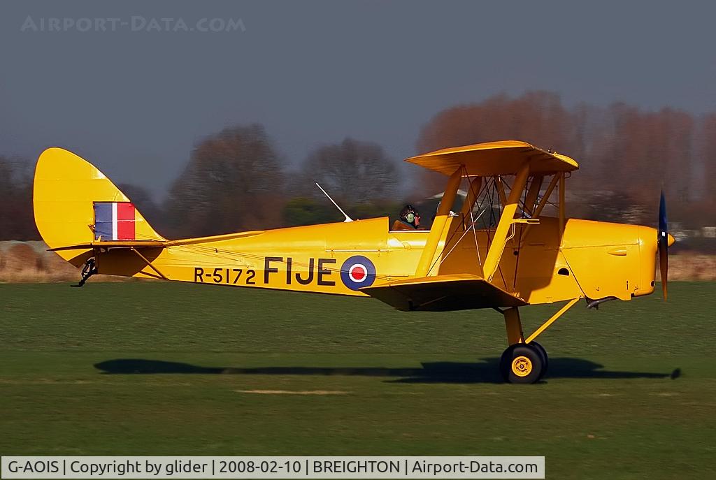 G-AOIS, 1939 De Havilland DH-82A Tiger Moth II C/N 83034, One of my favourites getting airborne!