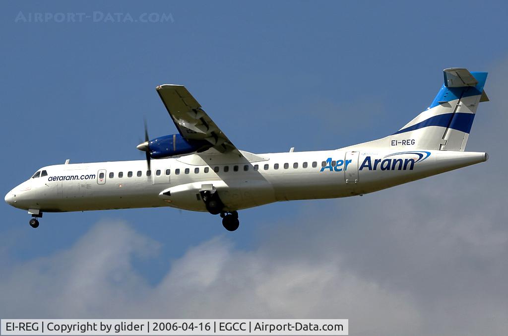 EI-REG, 1993 ATR 72-202 C/N 367, Finals Rwy24