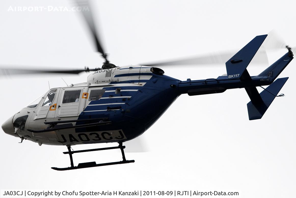 JA03CJ, 2001 MBB-Kawasaki BK-117C-1 C/N 1129, NikonD200+TAMRON SP AF 70-200mm F/2.8 Di LD [IF]