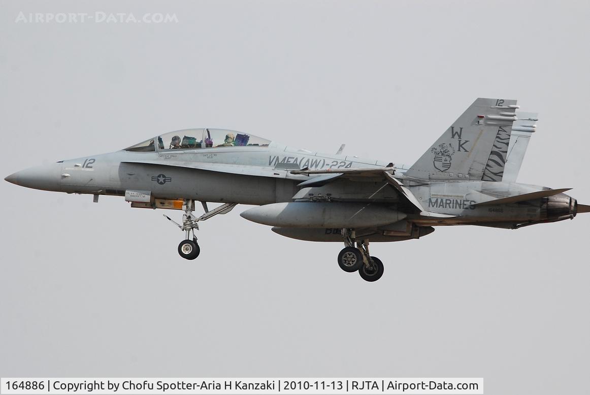 164886, McDonnell Douglas F/A-18D Hornet C/N 1218/D124, NikonD40+TAMRON AF 200-500mm F/5-6.3 LD IF