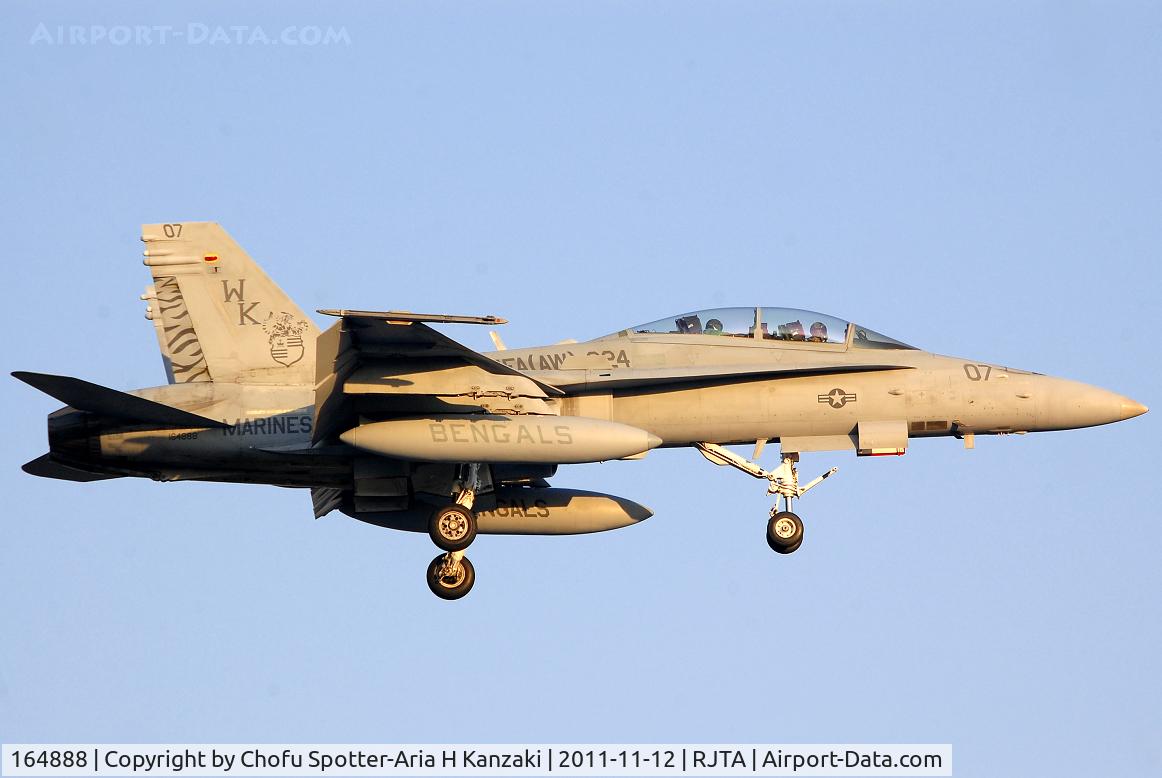 164888, McDonnell Douglas F/A-18D Hornet C/N 1220/D125, NikonD40+TAMRON AF 200-500mm F/5-6.3 LD IF