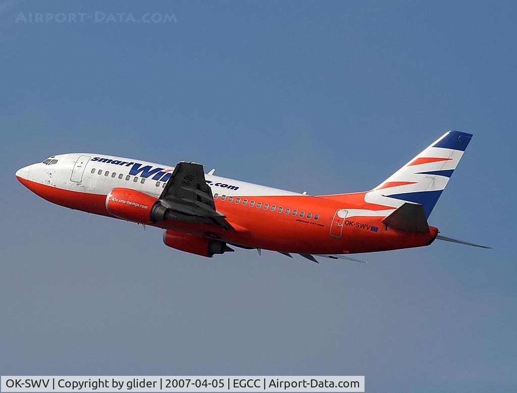 OK-SWV, 1993 Boeing 737-522 C/N 26696, colourful!