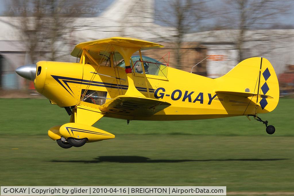 G-OKAY, 1977 Pitts S-1E Special C/N 12358, Aerobatic competition entrant!
