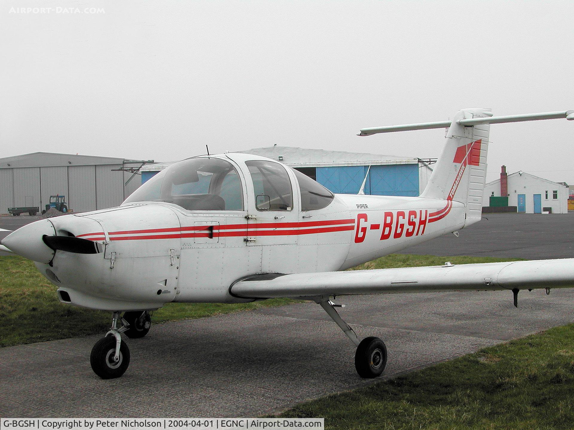 G-BGSH, 1979 Piper PA-38-112 Tomahawk Tomahawk C/N 38-79A0562, Resident PA-38 Tomahawk at Carlisle in the Spring of 2004.
