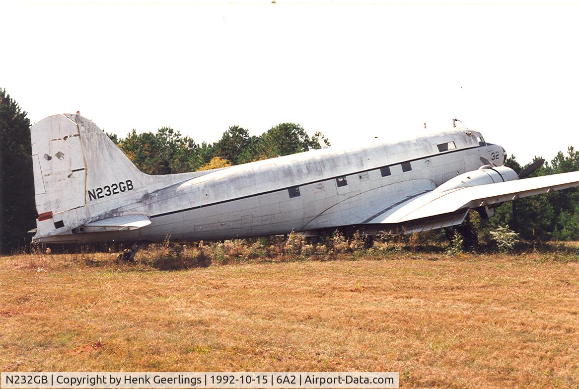 N232GB, 1944 Douglas DC3C 1830-94 C/N 26268, Griffin - Spalding Airport , GA