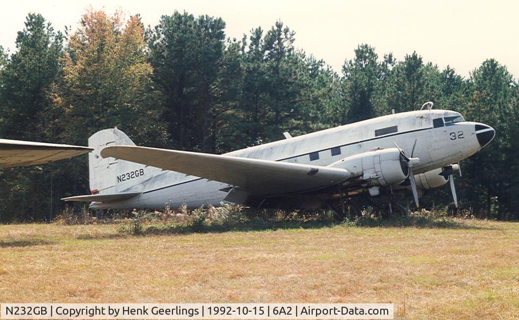 N232GB, 1944 Douglas DC3C 1830-94 C/N 26268, Griffin Spalding Apt