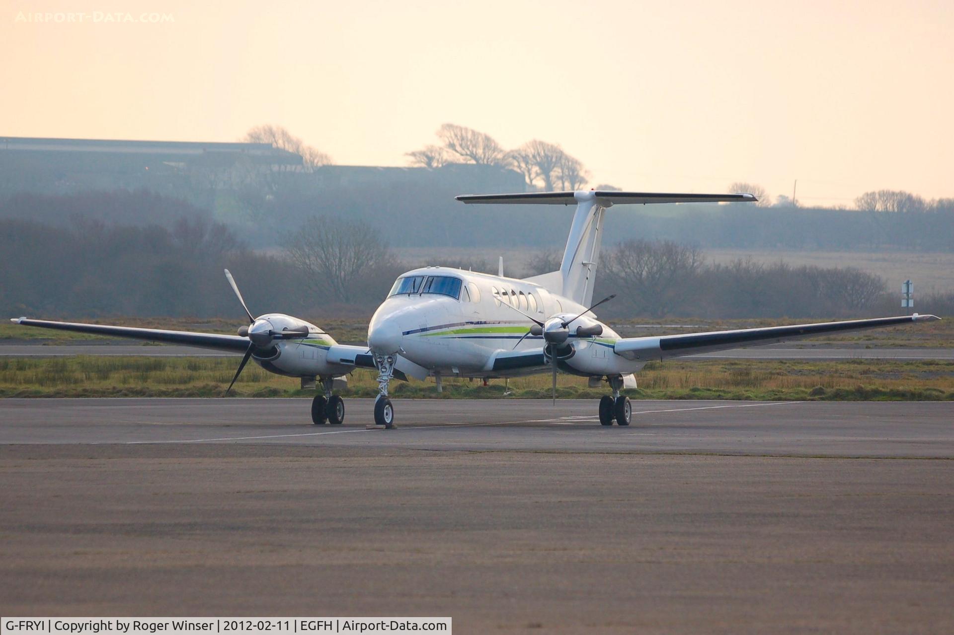G-FRYI, 1976 Beech 200 Super King Air C/N BB-210, London Executive Aviation Ltd's Super King Air.