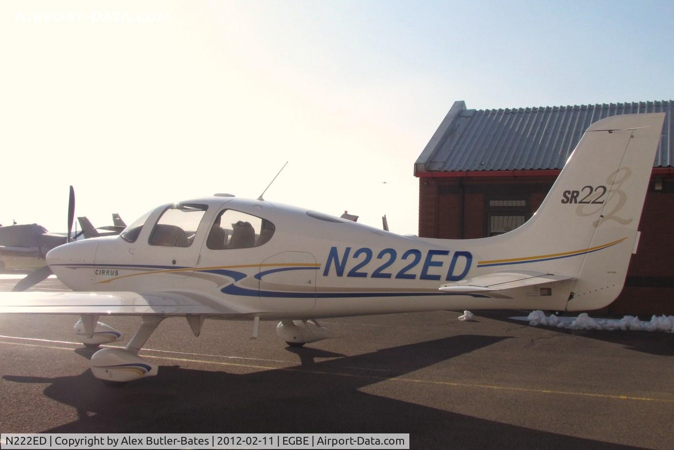 N222ED, 2004 Cirrus SR22 C/N 1103, 