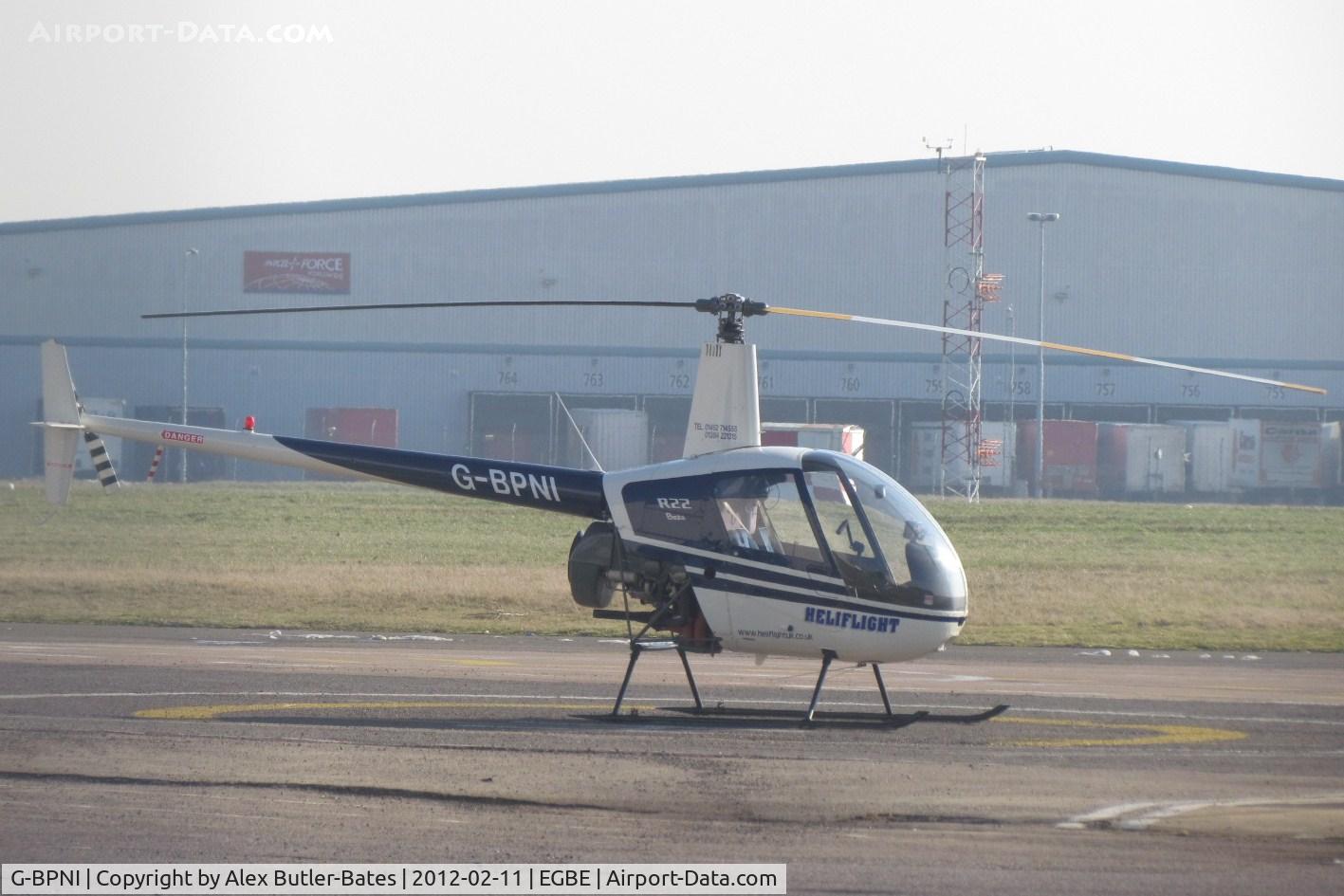 G-BPNI, 1989 Robinson R22 Beta C/N 0948, 