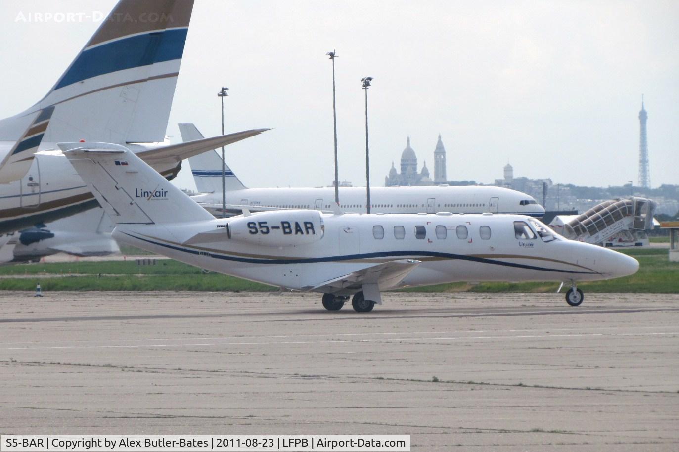 S5-BAR, Cessna 525A CitationJet CJ2+ C/N 525A-0423, 