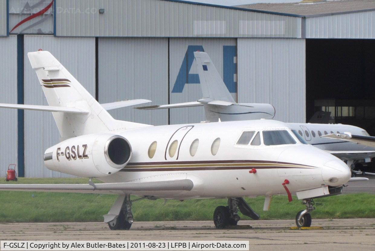 F-GSLZ, 1986 Dassault Falcon 100 C/N 208, 