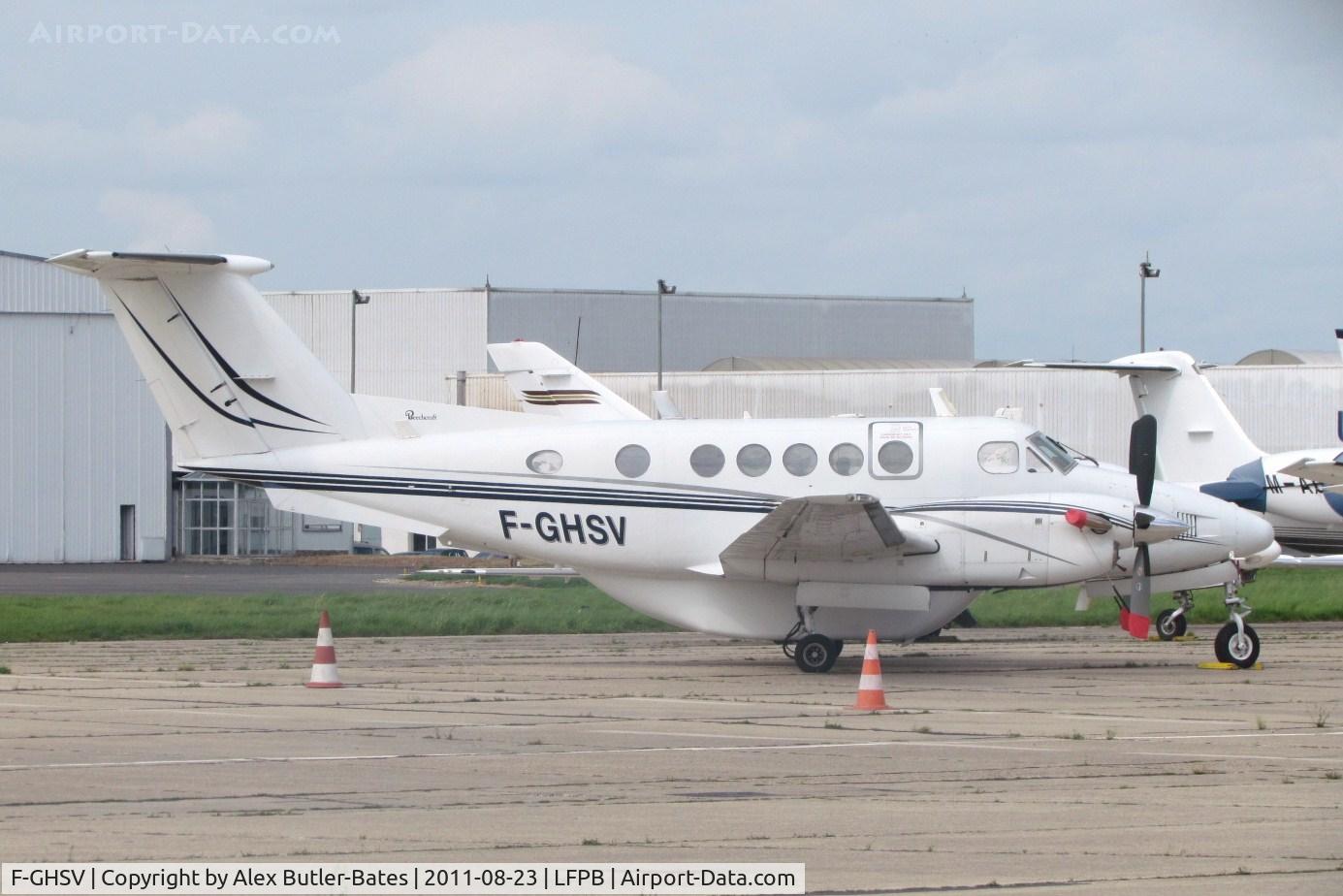 F-GHSV, 1980 Beech 200 King Air C/N BB-622, 