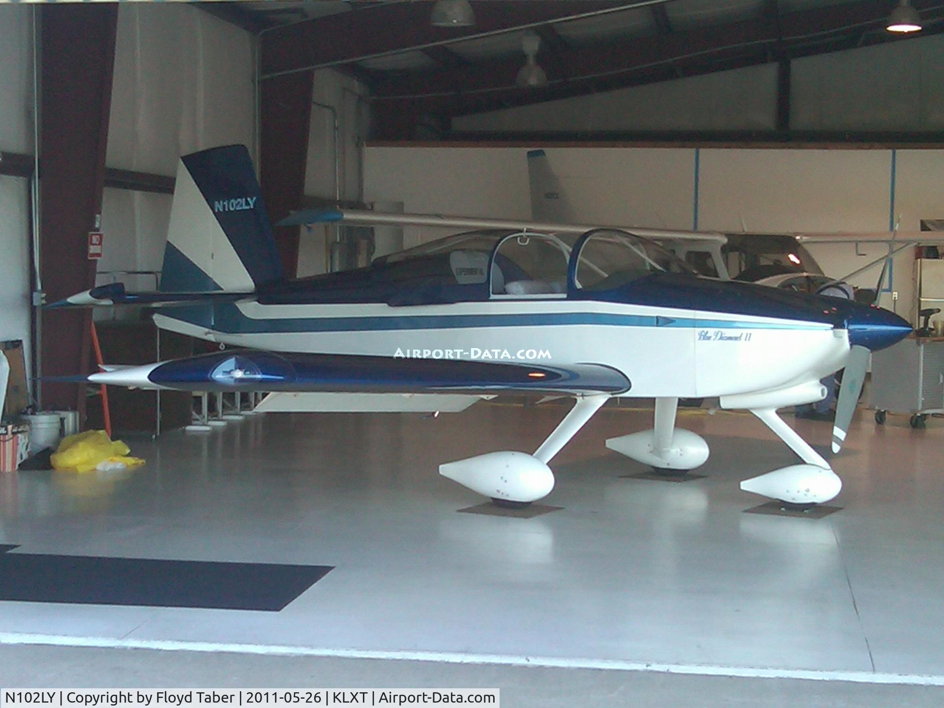 N102LY, 2003 Vans RV-9A C/N 90130, Sitting in the EAA Hangar 91