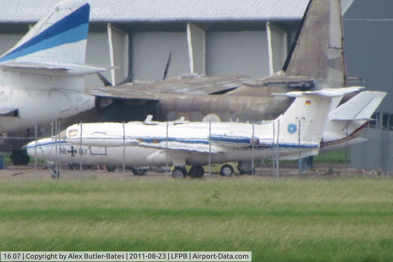16 07, Hamburger Flugzeugbau HFB-320 Hansa Jet C/N 1024, 