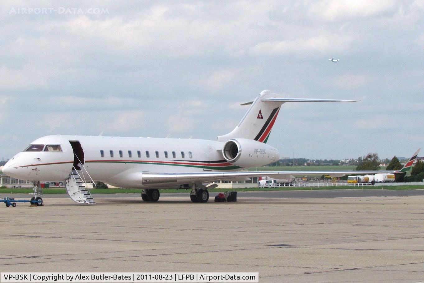 VP-BSK, Bombardier BD-700-1A10 Global Express C/N 9379, 