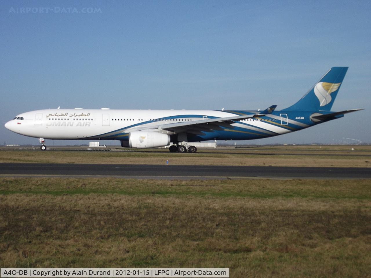 A4O-DB, 2009 Airbus A330-343 C/N 1044, New to the data base. Ferried from TLS to MCT on 2009-10-01, cabin configuration is three class F6C20Y204.