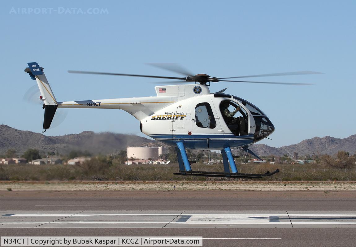 N34CT, 1990 McDonnell Douglas 369E C/N 0392E, Sheriff Pinal County