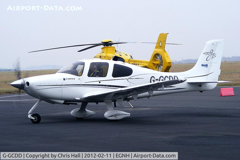 G-GCDD, 2008 Cirrus SR20 GTS G3 C/N 1972, ex M-YGTS