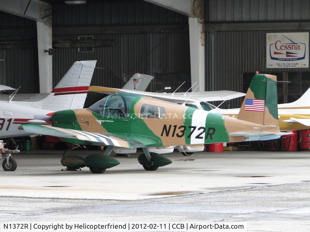 N1372R, 1976 Grumman American AA-1B Trainer C/N AA1B0672, Parked in Foothill Sales & Service area