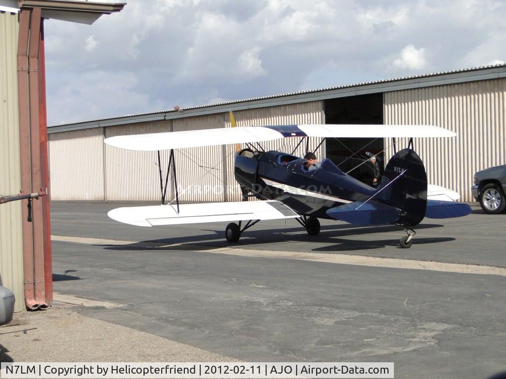 N7LM, 1979 Great Lakes 2T-1A Sport Trainer C/N 1, Getting ready to start up