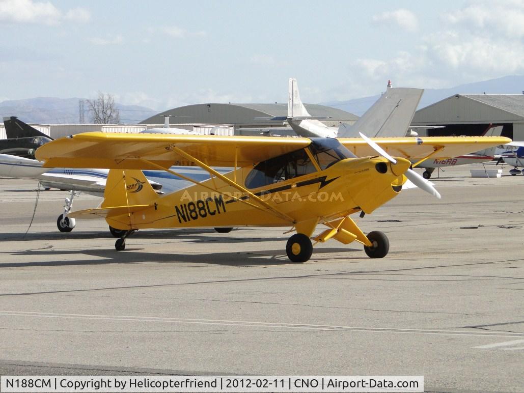 N188CM, 2009 Cub Crafters CC11-160 Carbon Cub SS C/N CC11-00104, Tied down & parked