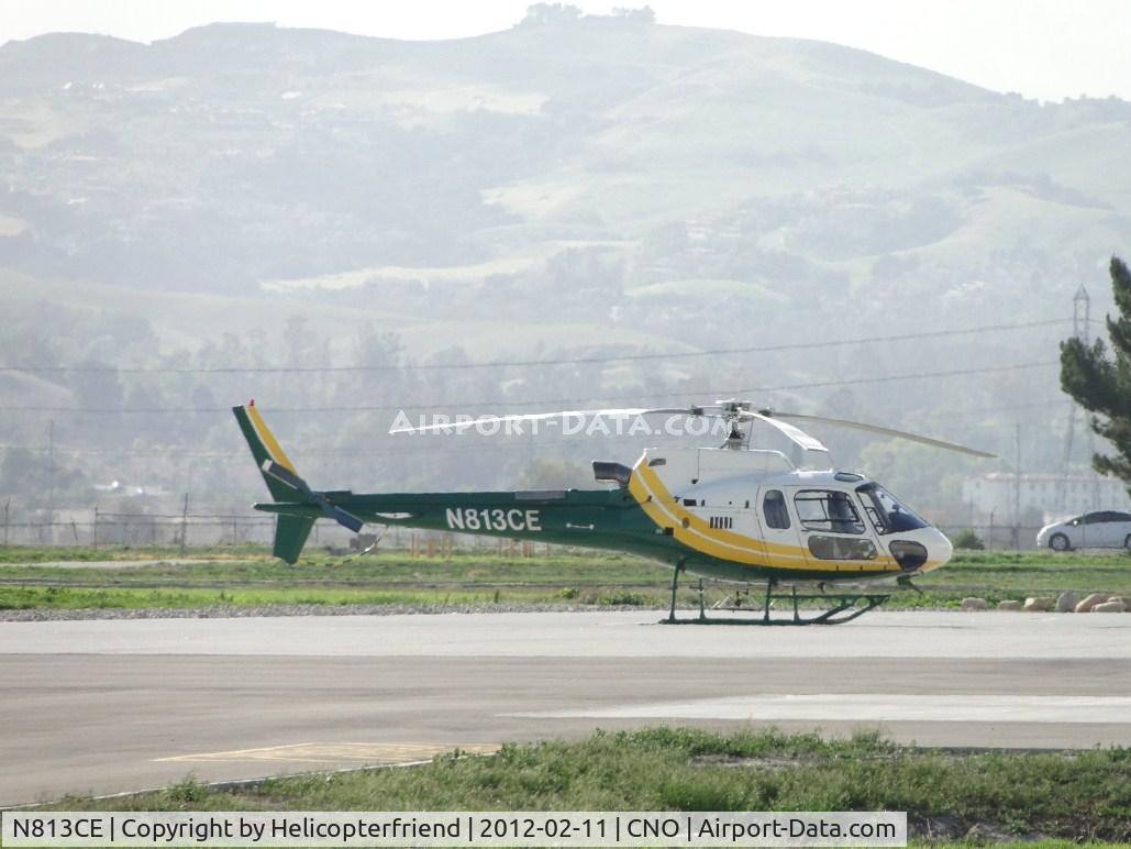 N813CE, 2004 Eurocopter AS-350B-3 Ecureuil Ecureuil C/N 3830, Parked at the new So Cal Edison hanger