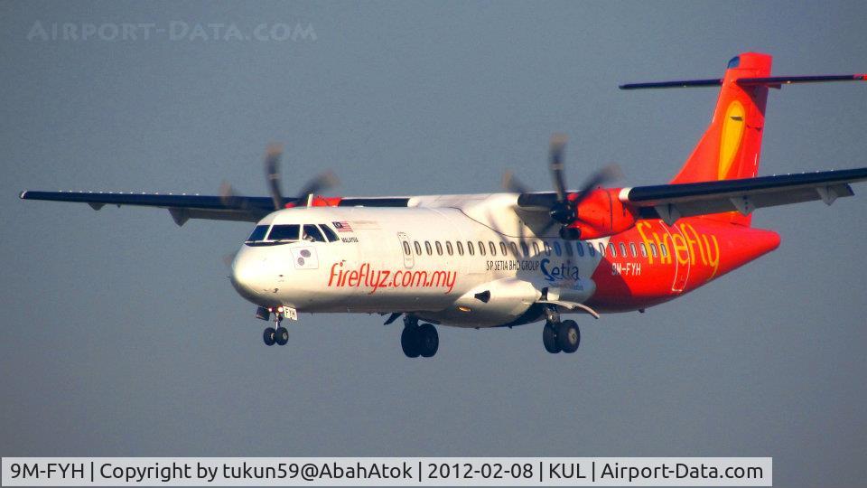 9M-FYH, 2010 ATR 72-212A C/N 934, Firefly ATR72-500