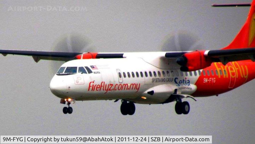 9M-FYG, 2009 ATR 72-212A C/N 868, Firefly